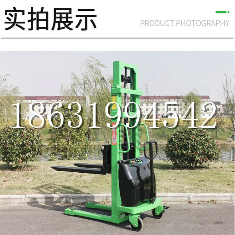 榕江县电动叉车堆高车液压铲车电瓶1吨2吨站驾步行式小型全自动叉车